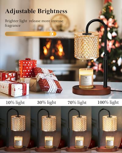 Engpure Candle Warmer Lamp with Timer and Dimmer