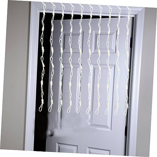 10pcs Woven Curtain Room Divider Hallway Separator