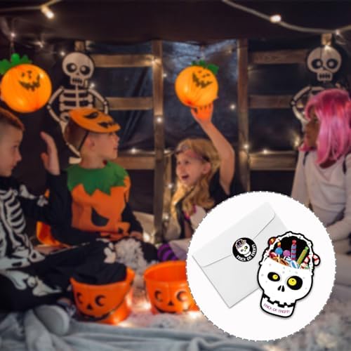 REWIDPARTY Halloween Party Invitations Set of 15