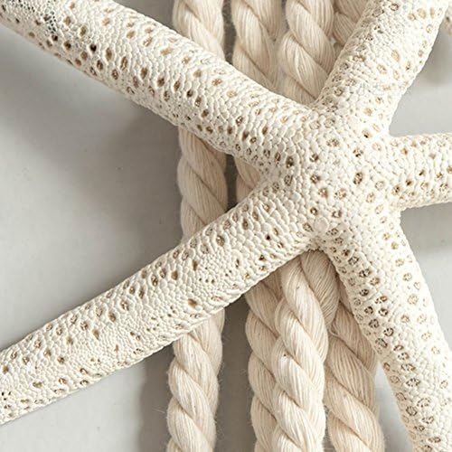 Chictie 2 Pieces Natural Starfish Curtain Tieback Rope Holdbacks