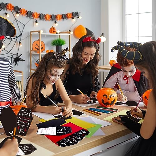 Halloween Party Invitation Cards and Envelopes 20 Pieces