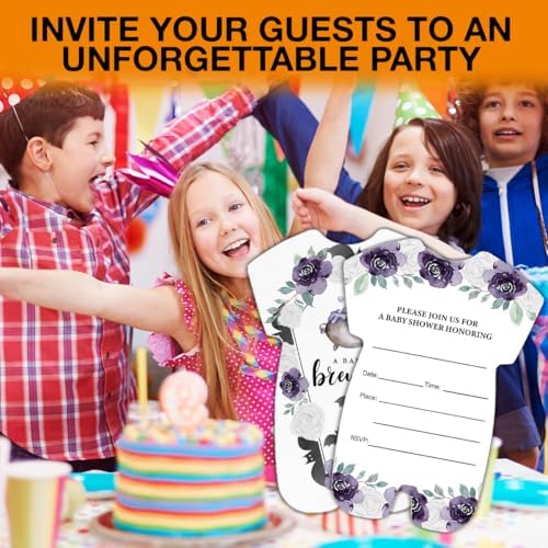 Magic Wizard Baby Shower Invitations With Envelopes 20 Count