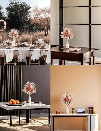 Xins Convey Dried Flower Bouquet with Vase