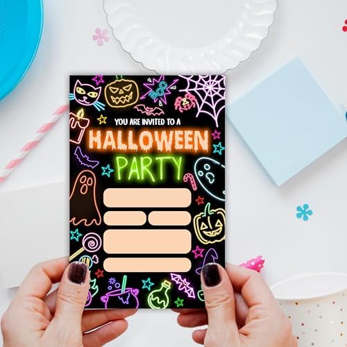 Halloween Party Invitations Set of 25 with Envelopes 1
