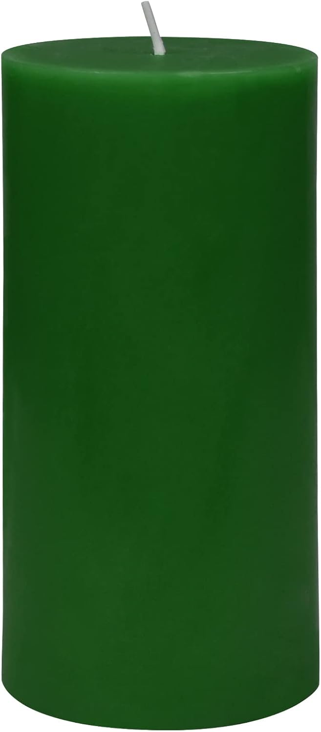 Zest Candle 6 Inch Hunter Green Pillar Candle