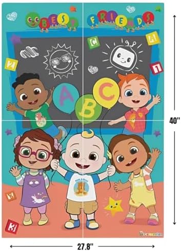 Amscan Cocomelon Photo Props Scene Setters 16 Pcs