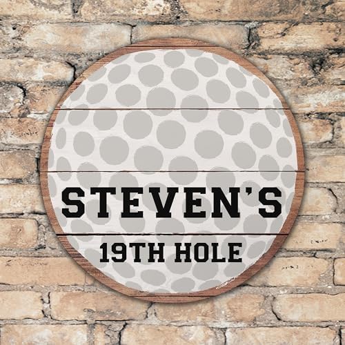 Personalization Universe Golf Ball Personalized Wall Art