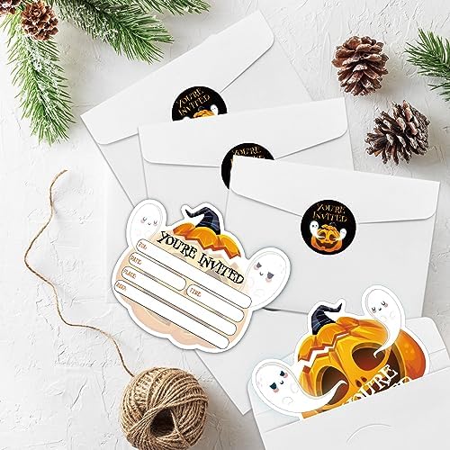 Rewidparty Halloween Party Invitation Set of 15