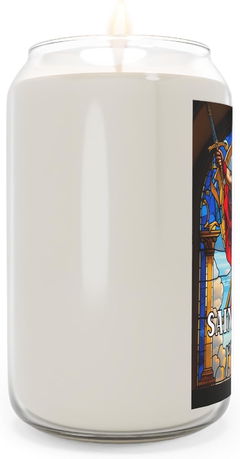 Saint Michael The Archangel Scented Jar Candle