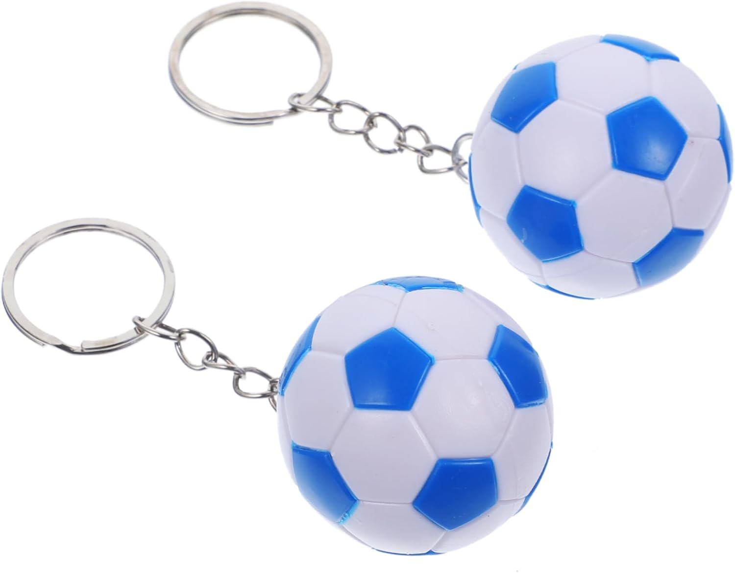 Cabilock 2Pcs Soccer Ball Keychains for Party Favors