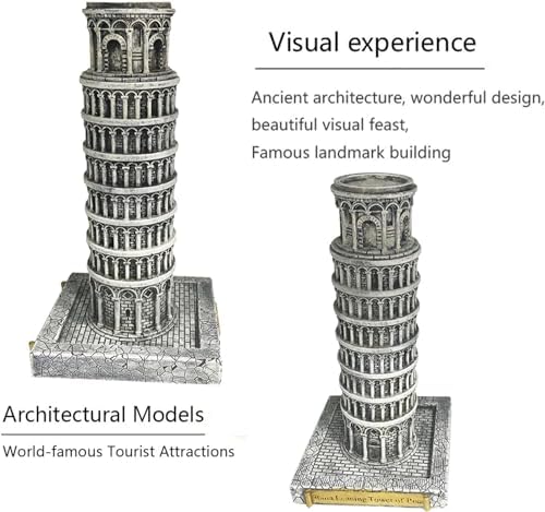GeRRiT Italy Leaning Tower of Pisa Statue