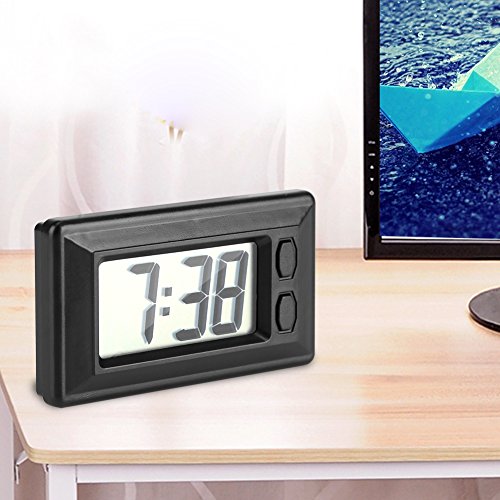 Ultra Thin Digital Clock with Calendar for Car Home Office
