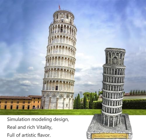GeRRiT Italy Leaning Tower of Pisa Statue