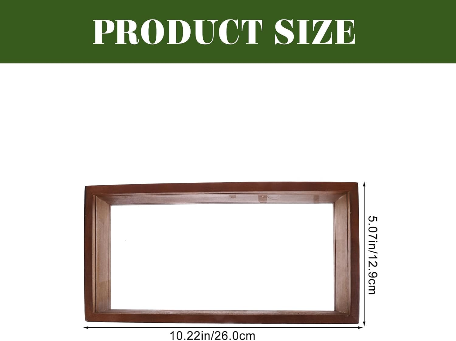 Abaodam Dried Flowers Shadow Box Frame Display Case