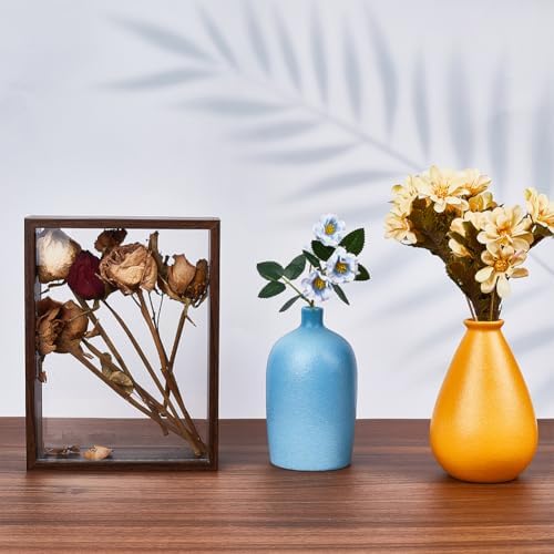 CREATCABIN Shadow Box Display Frame Wood Dried Flower Memory Box 83x63x23 Inch