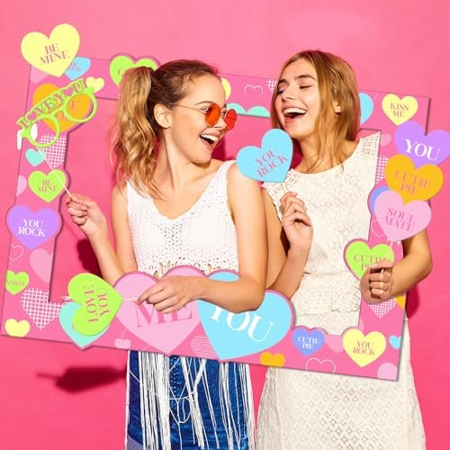 Valentines Day Photo Booth Props Set