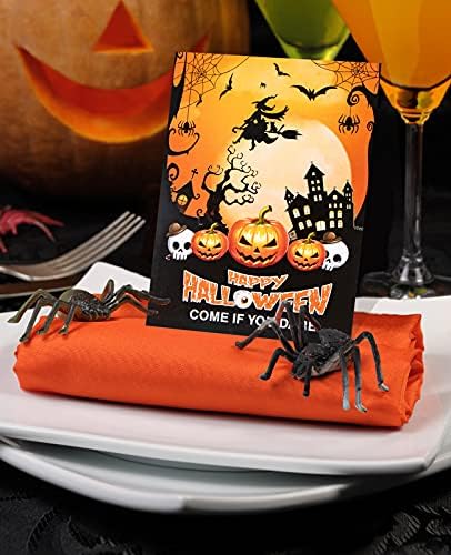 XJF Halloween Party Invitation Cards for Kids 5x7 12pcs with Envelopes
