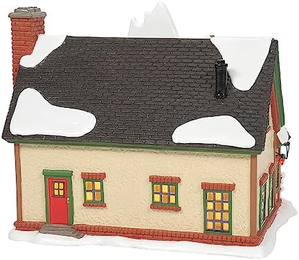 Department 56 Snow Village Grinch House Lit Building Collectible