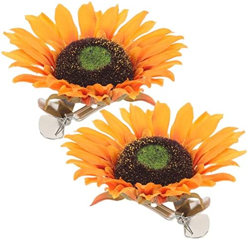 Veemoon 2pcs Sunflower Curtain Tiebacks Holdbacks for Home Decor