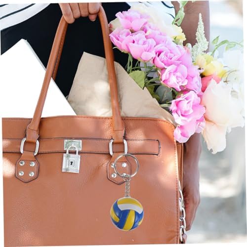 Adorable Volleyball Keychain Pendant for Fans and Players