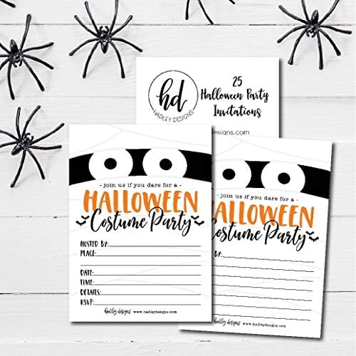 Hadley Designs 25 Mummy Halloween Party Invites