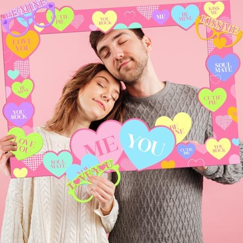 Valentines Day Photo Booth Props Set