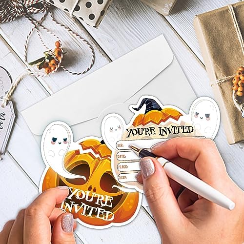 Rewidparty Halloween Party Invitation Set of 15