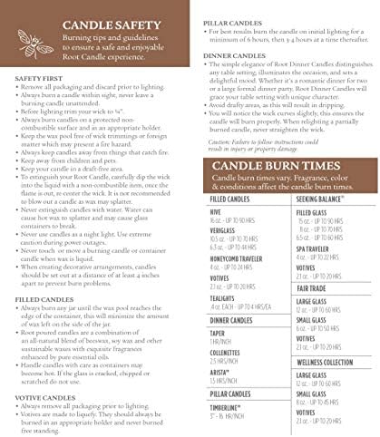 Root Candles Timberline Olive Pillar Candle 4x4-Inch