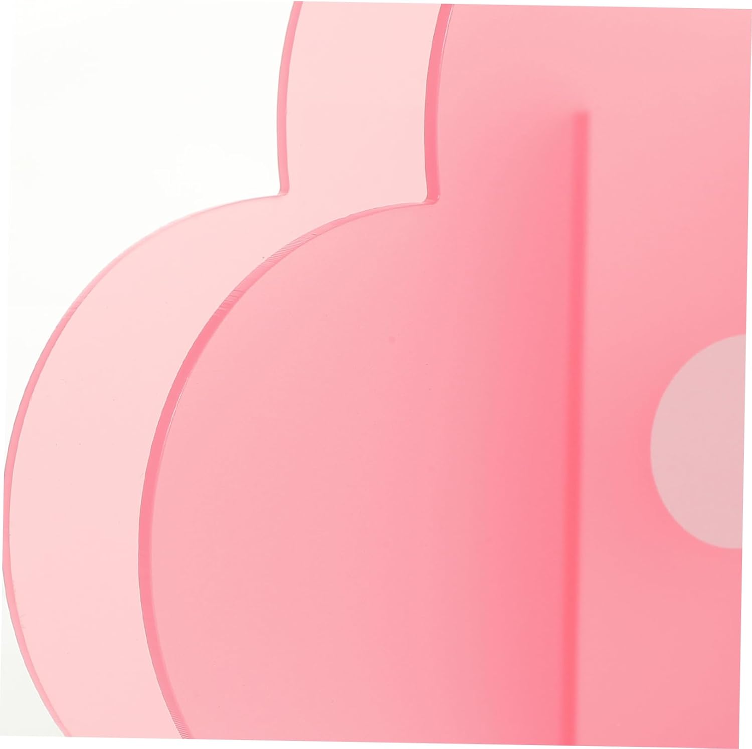 Cabilock Flower Shaped Acrylic Vase for Dried Flowers