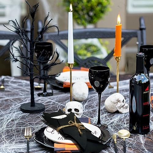 Superhero Party Favor Invitations 20PCS 3D Black Bats Cards
