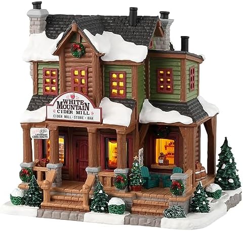 Lemax White Mountain Cider Mill 2023 Collectible Building