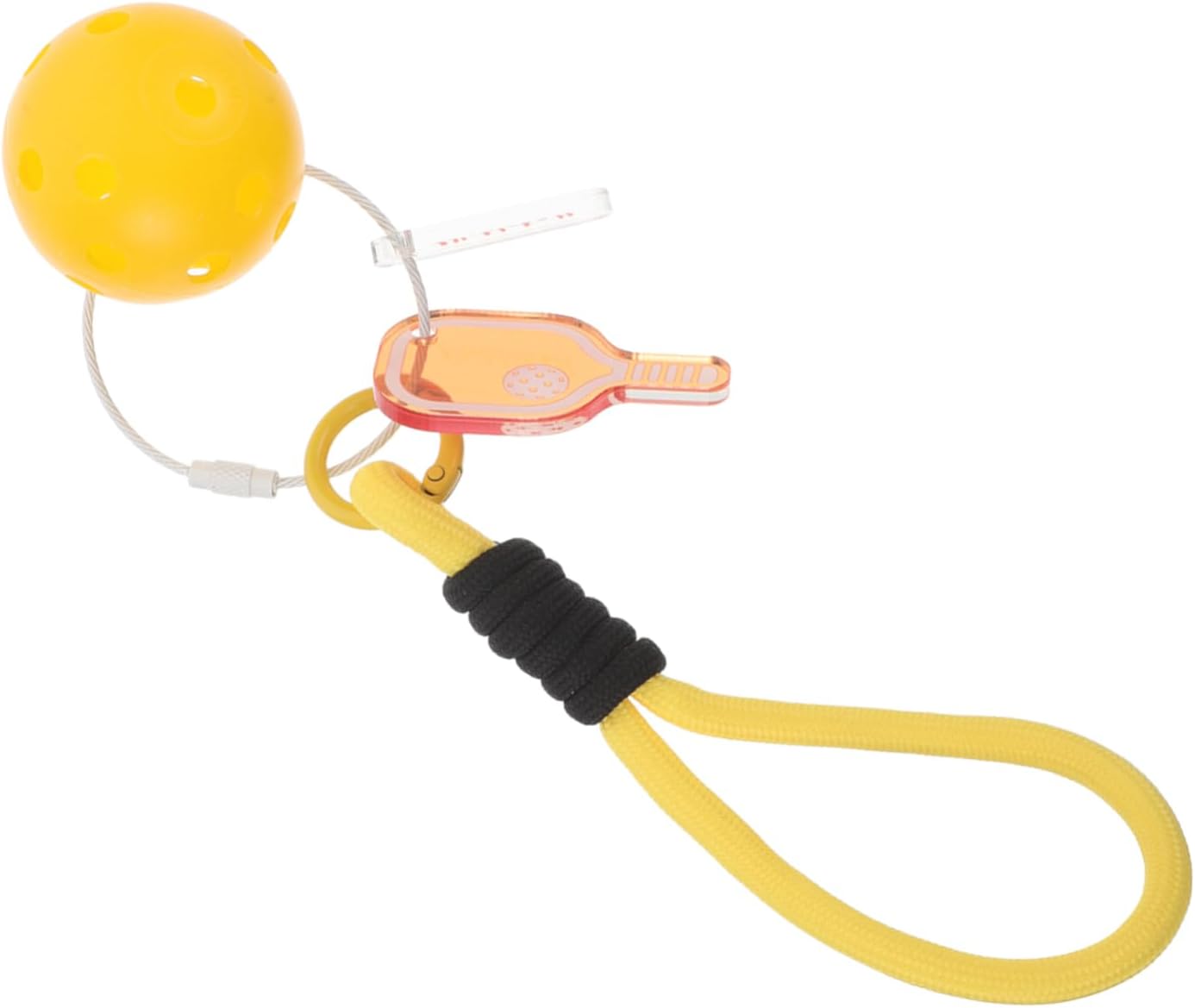 BESPORTBLE Cute Pickleball Keychain for Boys
