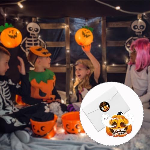 Rewidparty Halloween Party Invitation Set of 15