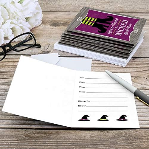 Big Dot of Happiness Halloween Party Invitations 8 Count
