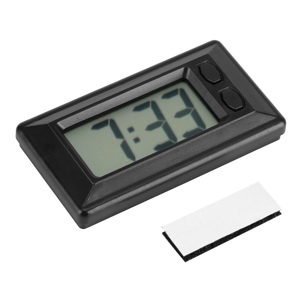 Ultra Thin Digital Clock with Calendar for Car Home Office