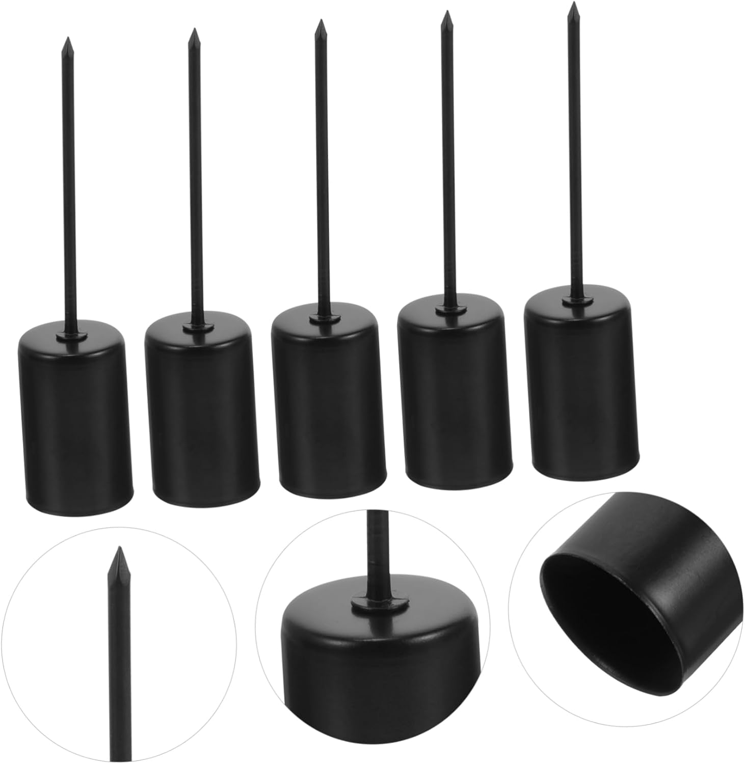 5pcs Candle Cup Spike for Christmas Tree Holiday Decor