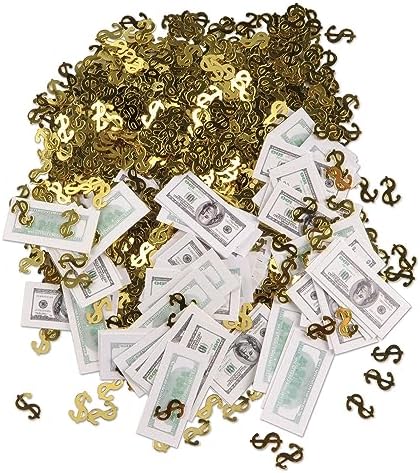 Beistle Big Bucks Money Table Confetti