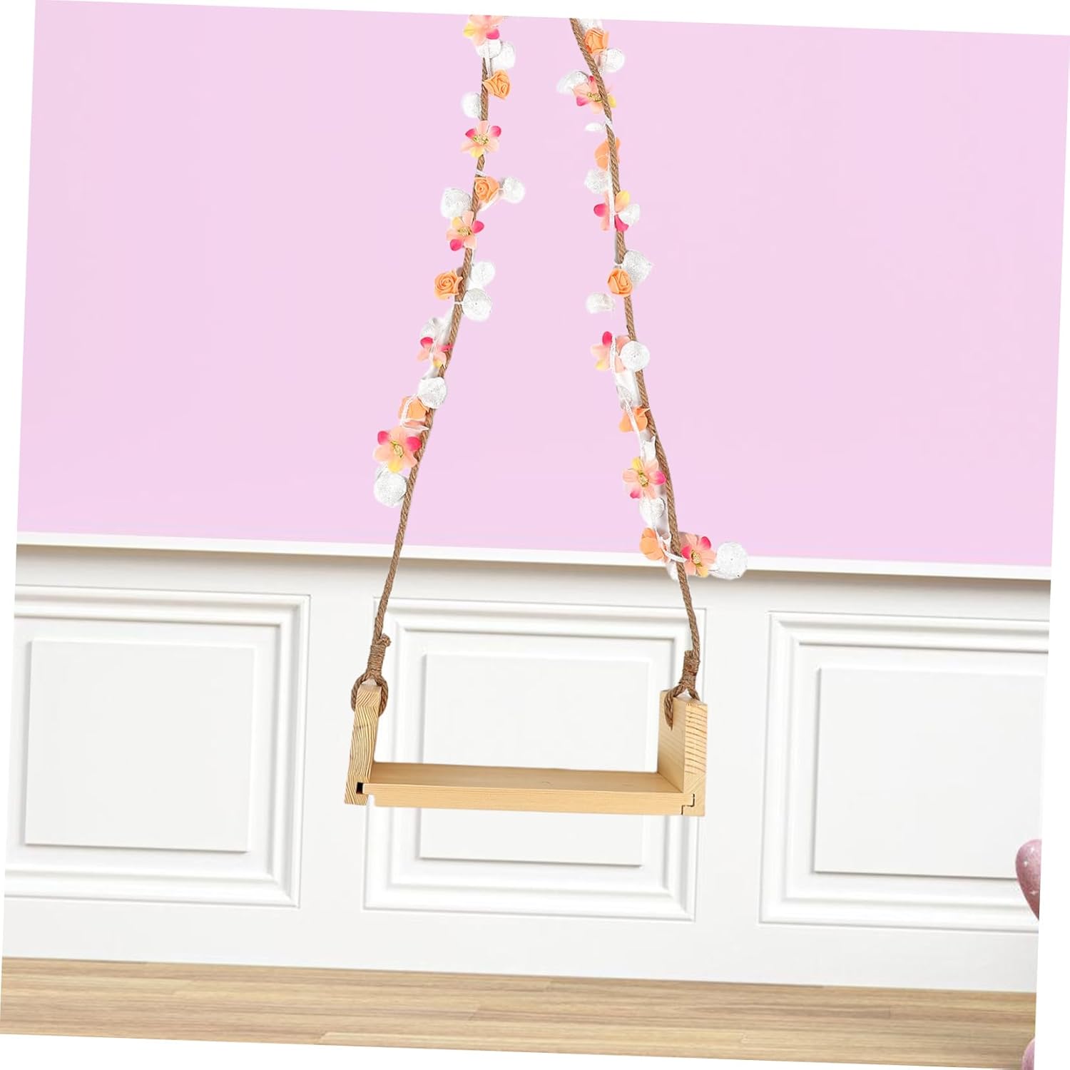 Wooden Swing Prop for Newborn Photography