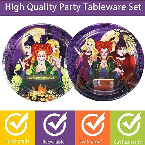 We1Fit 40pcs Hocus Pocus Party Decor Set