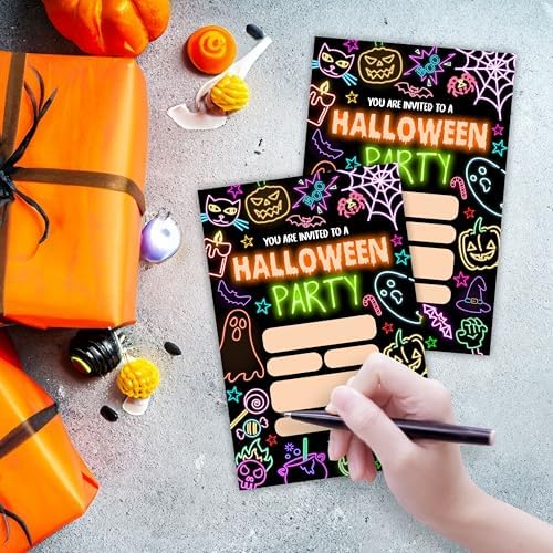 Halloween Party Invitations Set of 25 with Envelopes 1