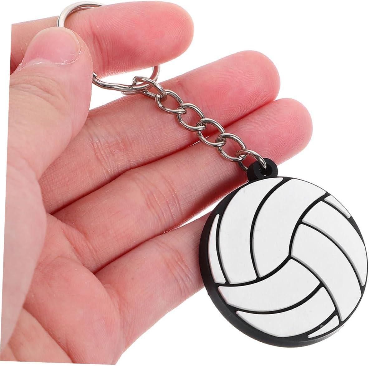 Volleyball Keychain Sports Party Favor Lightweight Keyring for Backpacks