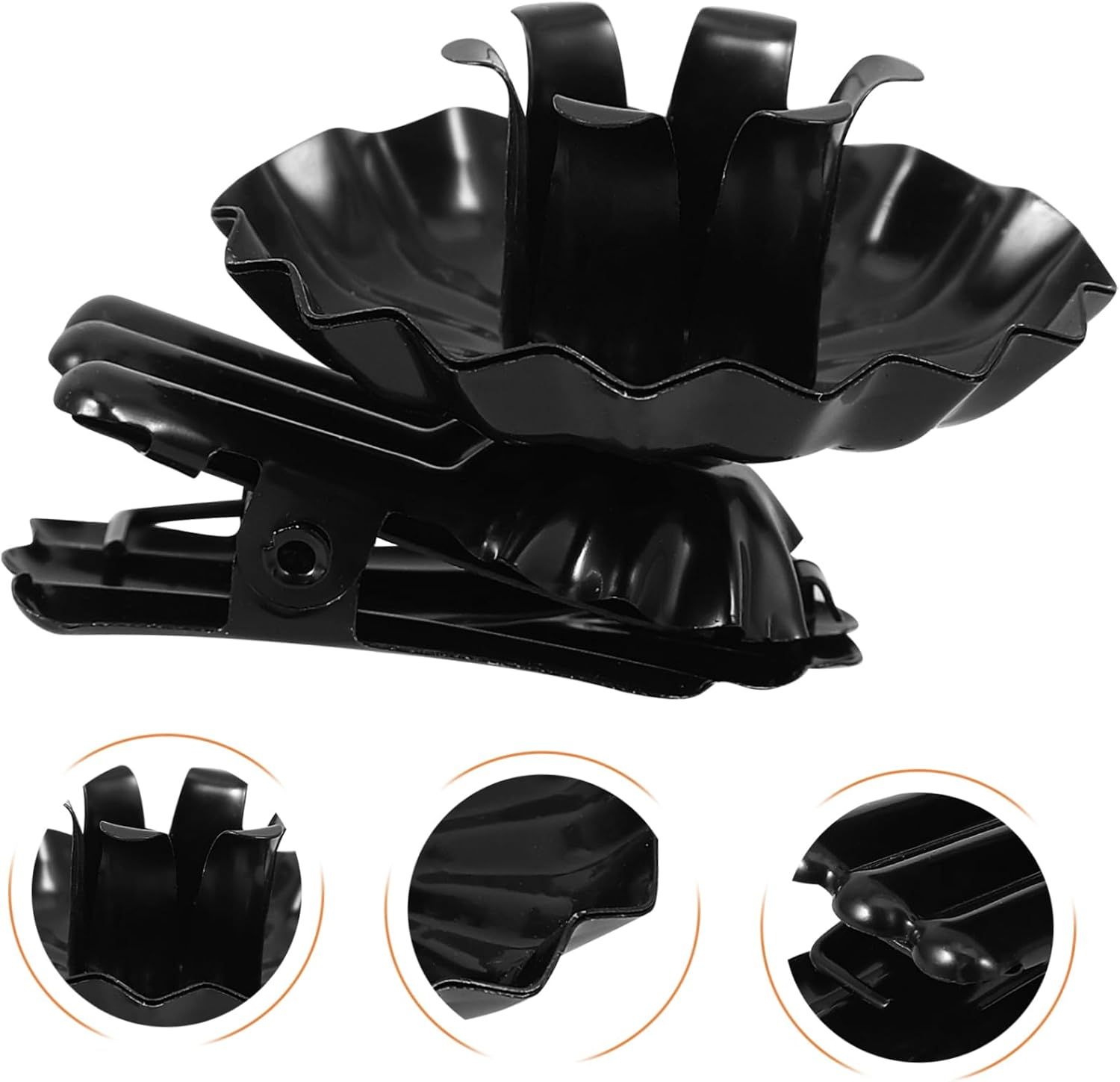 STOBAZA 10pcs Metal Candle Clips for Christmas Tree