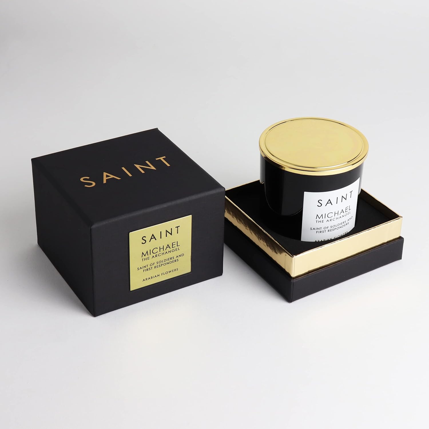SAINT Michael The Archangel Scented Candle with Prayer Coin