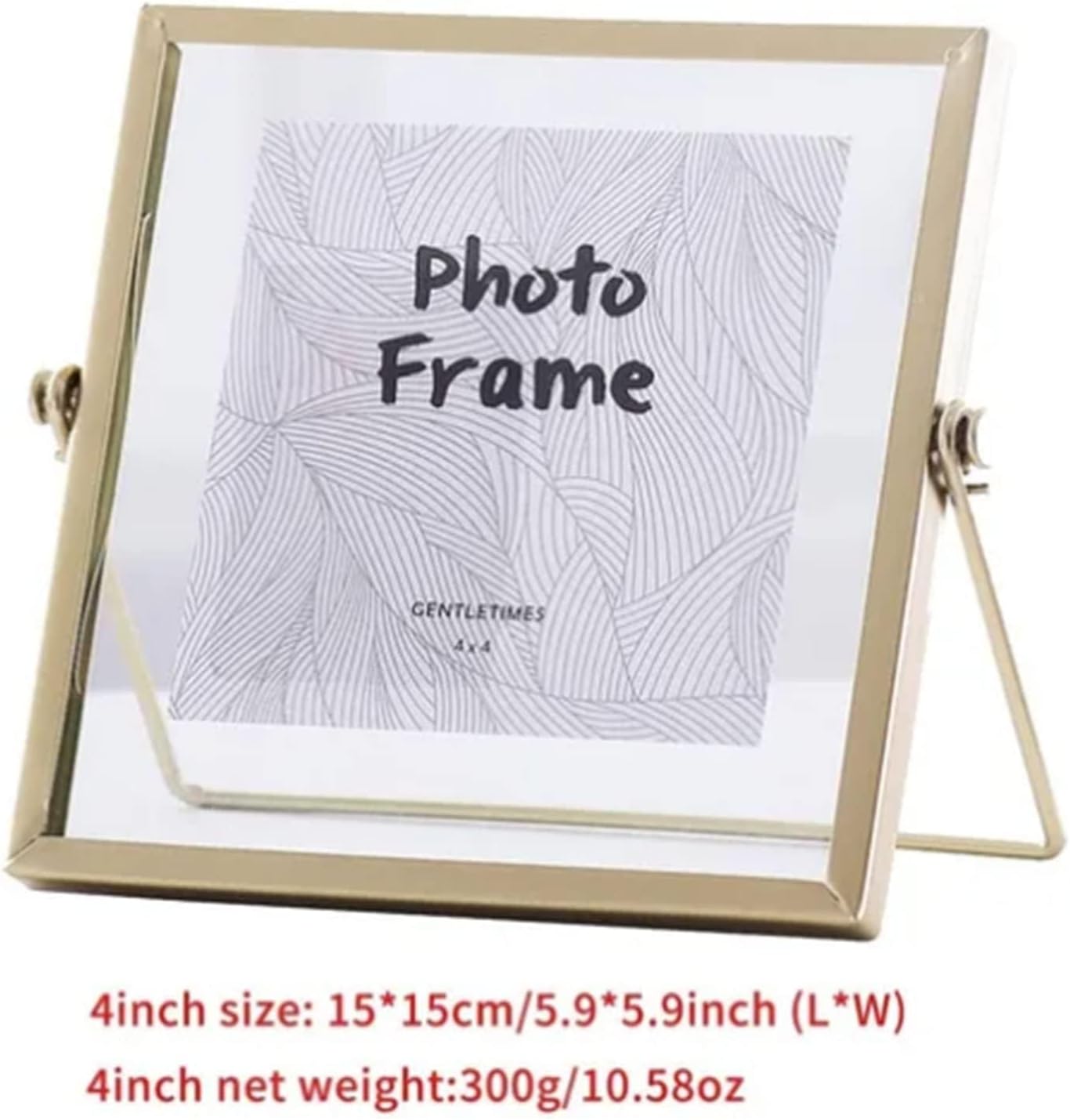 Haofy Personalized Picture Frame Holder 4 Inch