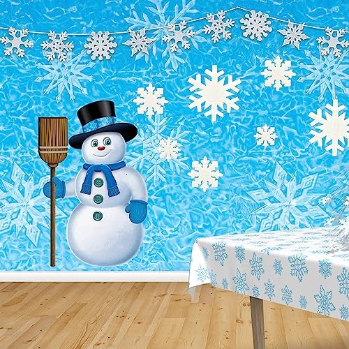 Beistle White Jointed Snowman Cutout 355 Inches