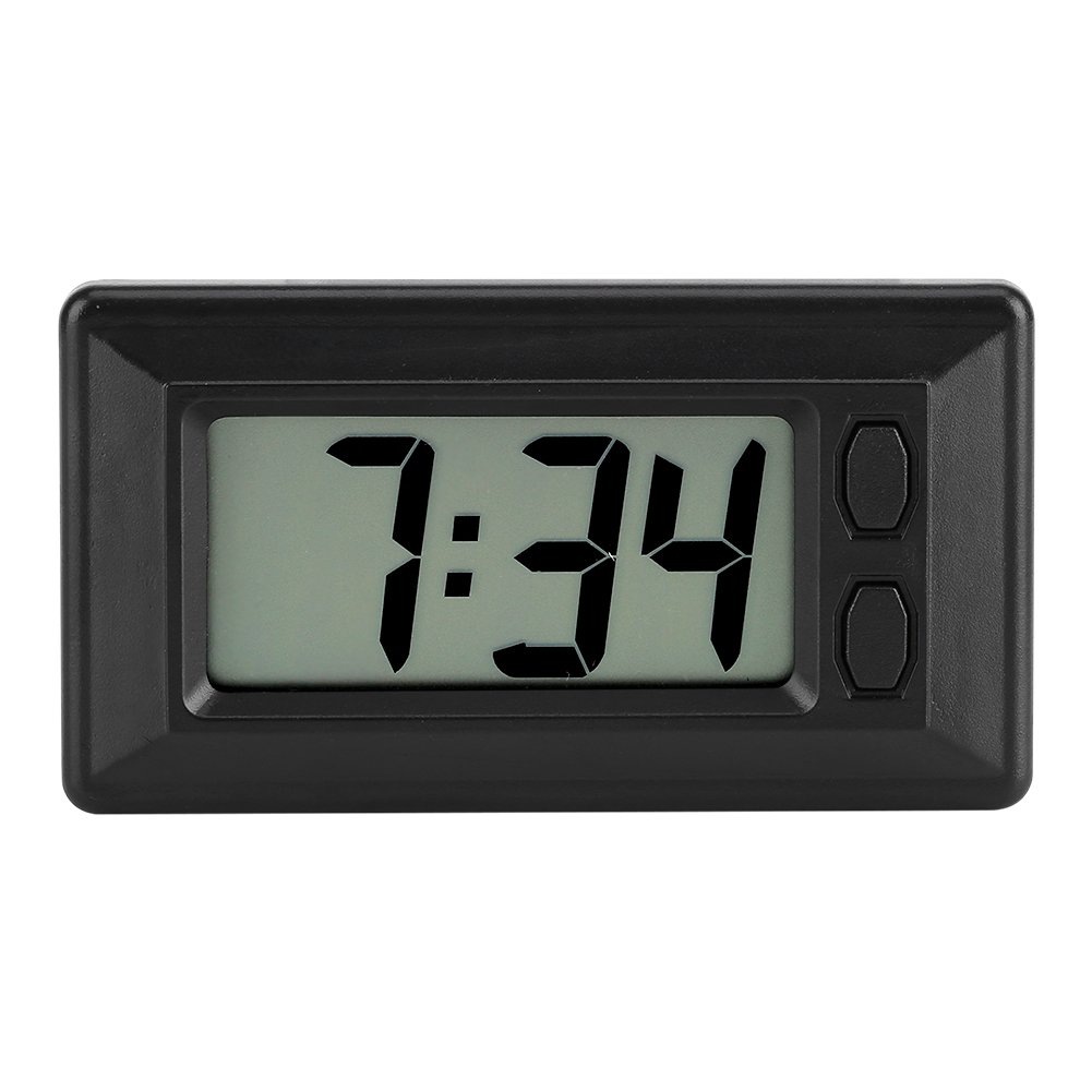 Ultra Thin Digital Clock with Calendar for Car Home Office