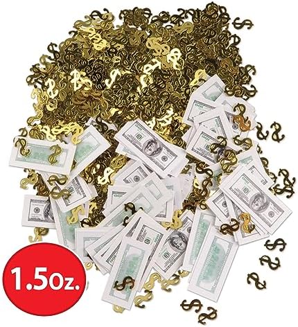 Beistle Big Bucks Money Table Confetti