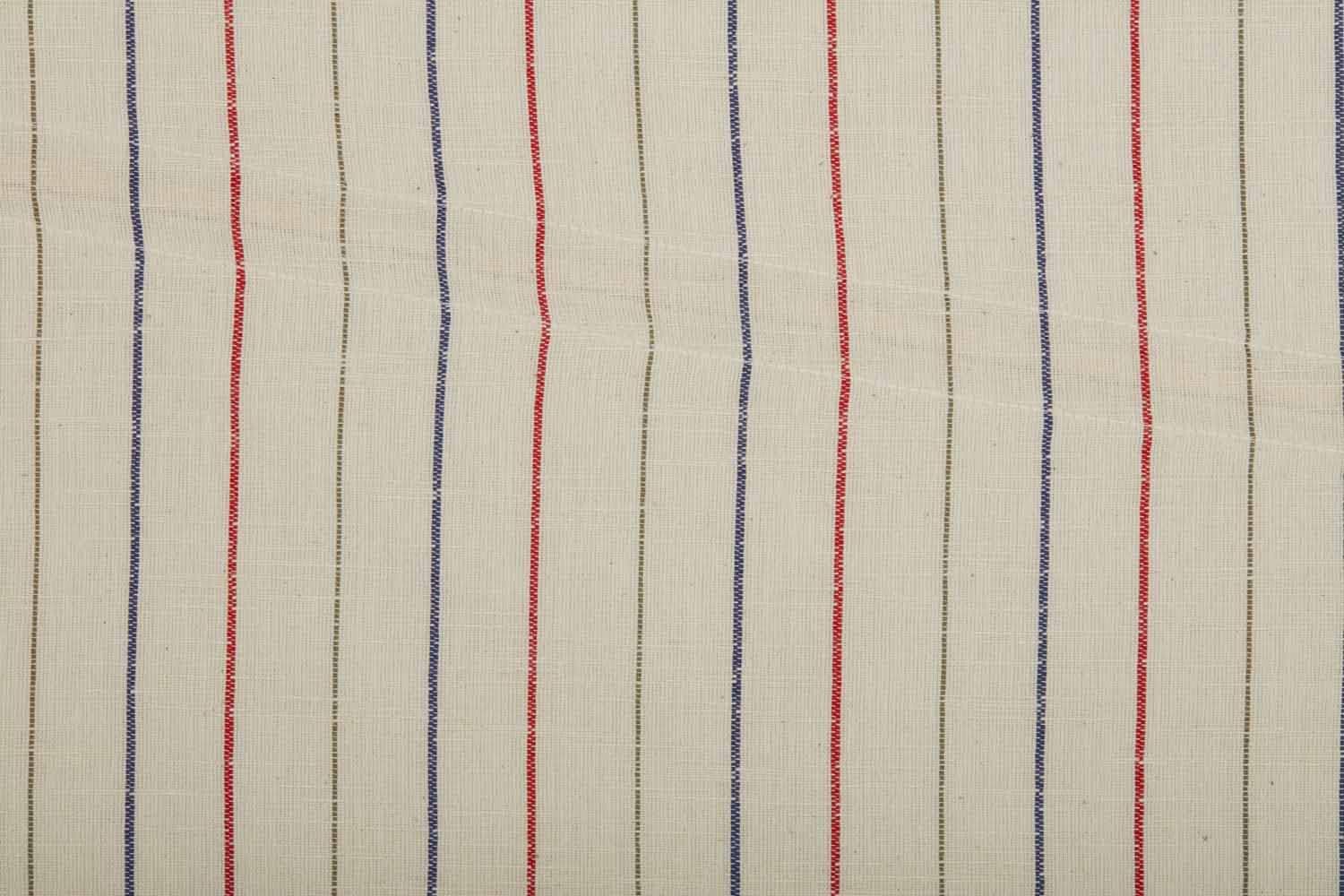 Piper Classics Betsy Stripe Prairie Curtains Set of 2