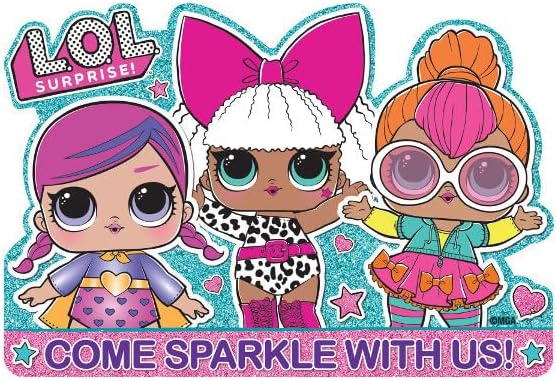 Amscan LOL Birthday Party Supplies Bundle