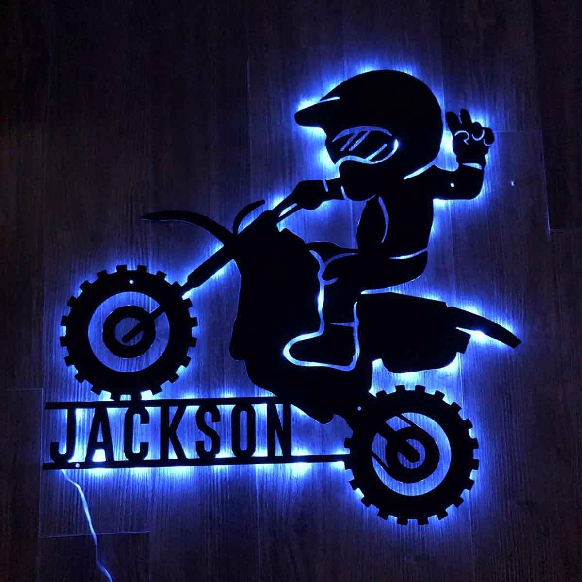 Custom Cricket Metal Wall Art With LED Lights